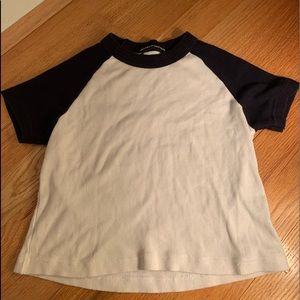 Brandy Melville Bella Ribbed Top